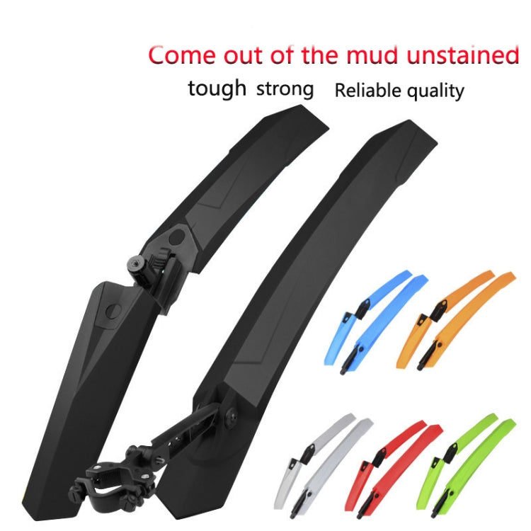 2632 Bicycle Quick Release Mudguards, Style:, Ordinary (Black), Ordinary (Red), Ordinary (Blue), Ordinary (Green), Ordinary (Gray), Ordinary (Yellow), Widened (Black), Widened (Red), Widened (Blue), Widened (Green), Widened (Gray), Widened (White)