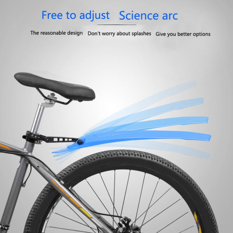 2632 Bicycle Quick Release Mudguards, Style:, Ordinary (Black), Ordinary (Red), Ordinary (Blue), Ordinary (Green), Ordinary (Gray), Ordinary (Yellow), Widened (Black), Widened (Red), Widened (Blue), Widened (Green), Widened (Gray), Widened (White)