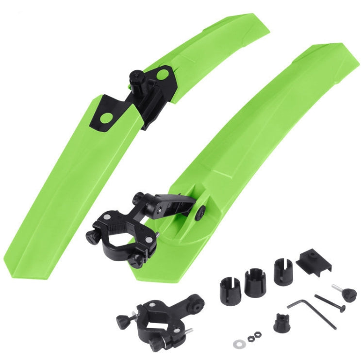 2632 Bicycle Quick Release Mudguards, Style:, Ordinary (Black), Ordinary (Red), Ordinary (Blue), Ordinary (Green), Ordinary (Gray), Ordinary (Yellow), Widened (Black), Widened (Red), Widened (Blue), Widened (Green), Widened (Gray), Widened (White)