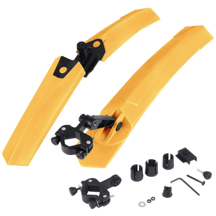 2632 Bicycle Quick Release Mudguards, Style:, Ordinary (Black), Ordinary (Red), Ordinary (Blue), Ordinary (Green), Ordinary (Gray), Ordinary (Yellow), Widened (Black), Widened (Red), Widened (Blue), Widened (Green), Widened (Gray), Widened (White)