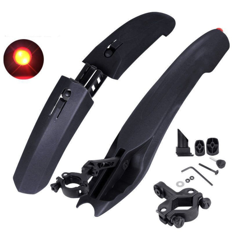 2632 Bicycle Quick Release Mudguards, Style:, Ordinary (Black), Ordinary (Red), Ordinary (Blue), Ordinary (Green), Ordinary (Gray), Ordinary (Yellow), Widened (Black), Widened (Red), Widened (Blue), Widened (Green), Widened (Gray), Widened (White)
