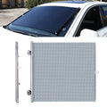 Suction Cup Car Shade Curtain Window Telescopic Roller Blind, Size: 50x125cm Silver Laser, 40x60cm Silver Lyser, 40x125cm Silver Lyser, 50x125cm Silver Laser, 40x125cm Black Mesh, 45x125cm Silver Lyser