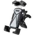 L101+M011 Outdoor Cycling Mechanical Locking Phone Holder, Gray, Black, Blue, Yellow, Red, Green, DIY Color