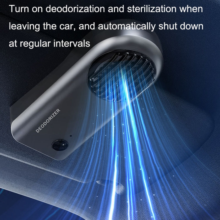 Car Mini Air Purifier Toilet Deodorant Shoe Cabinet Sterilizer, Air Purifier White, Air Purifier Pink, Air Purifier Grey