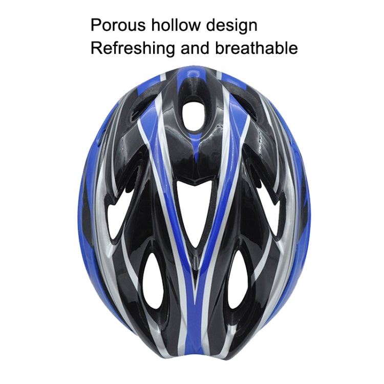 Unisex Cycling Bike One-piece Helmet, White Black Green, Fiber Black, White Orange, Blue Black, Yellow Black, Red Black, White Black