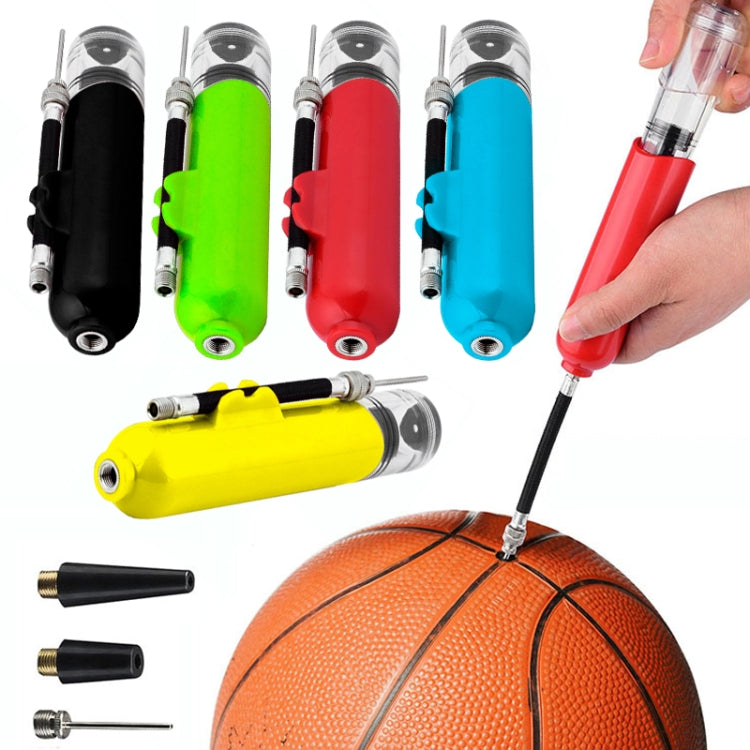 Two-Way Mini Ball Pump Football Basketball Portable Inflatable Pump, Two-Way Black, Two-Way Green, Two-Way Red, Two-Way Blue, Two-Way Yellow