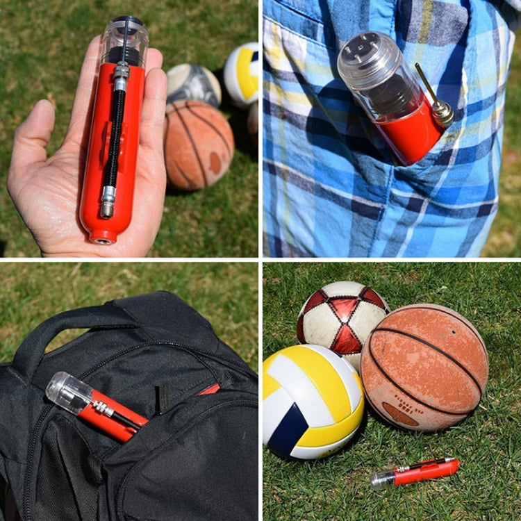 Two-Way Mini Ball Pump Football Basketball Portable Inflatable Pump, Two-Way Black, Two-Way Green, Two-Way Red, Two-Way Blue, Two-Way Yellow