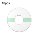 10 PCS Fixed Small Sensor TPU Transparent Adhesive Patch, Round, Oval