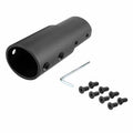 Aluminum Extension Pipe Extender Pole For Xiaomi M365/M365Pro Pro2 1S, Black, Red