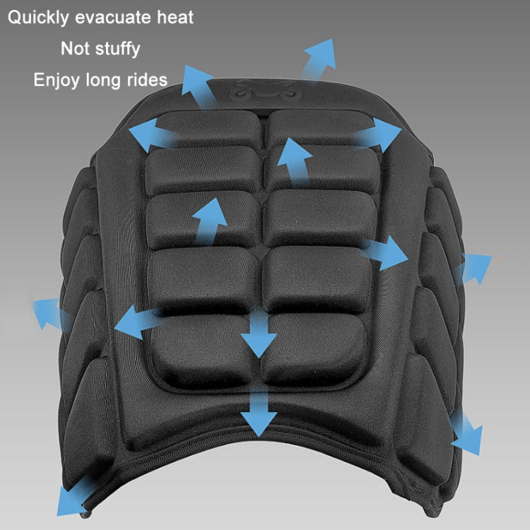 Shock Absorption Heat Insulation Breathable Motorcycle Seat Cushion, Style:, Saddle Type, Butterfly Type, Gel Type