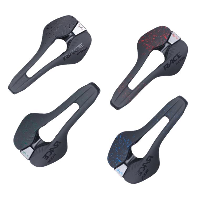RACEWORK RK068 Mountain Bike Microfiber Leather Seat Cushion