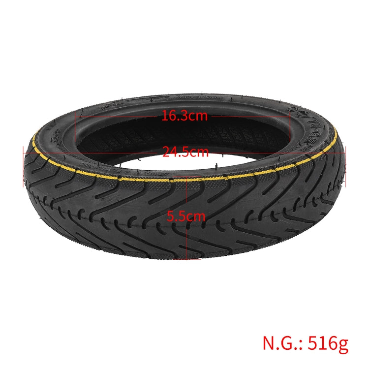10 Inch Electric Scooter Striped Vacuum Tire With Air Nozzle For Ninebot MAX G30/G30E/G30LP, For Ninebot MAX G30/G30E/G30LP