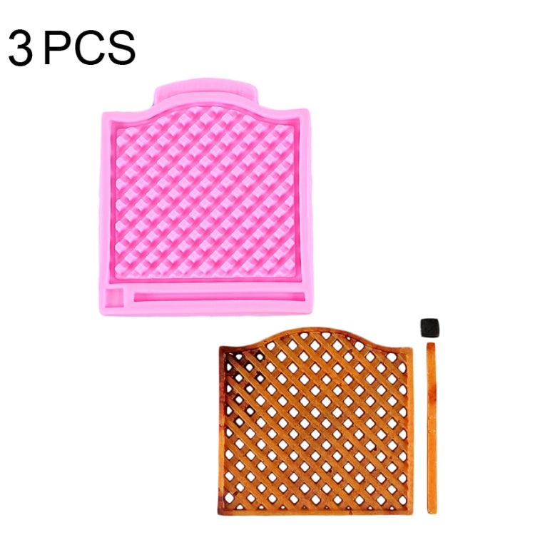 3 PCS Rhombus Pattern Silicone Mold DIY Cake Decorating Tools, Rhombus Pattern