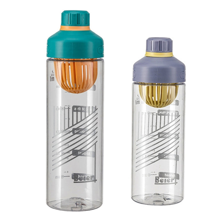 Summer Portable High Temperature Resistant Tea Leaking Plastic Cup, 550ml, 650ml