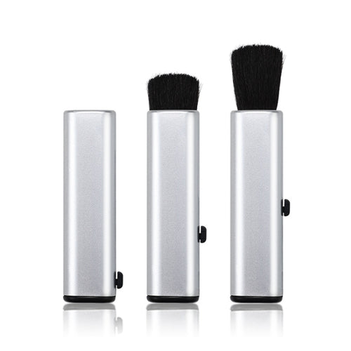 10 PCS Car Air Conditioner Air Outlet Telescopic Cleaning Brush, 10PCS+Silver, 10PCS+Black