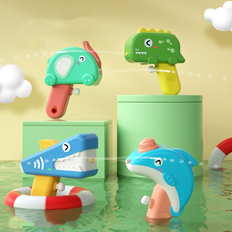 BY-02 Children Outdoor Push-type Water Spray Toys Seaside Beach Summer Water Toys, Shark, Dolphin, Elephant, Dinosaur