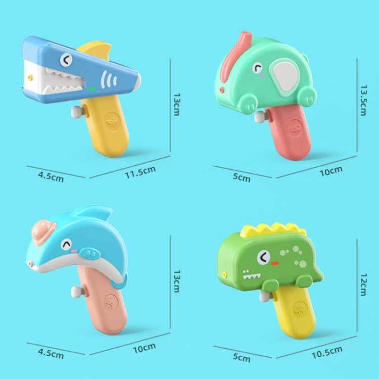 BY-02 Children Outdoor Push-type Water Spray Toys Seaside Beach Summer Water Toys, Shark, Dolphin, Elephant, Dinosaur