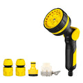 10 Functional Watering Sprinkler Head Household Water Pipe, Style:, D6+4 Connector, D6+4 Connector+5m 4-point Tube, D6+4 Connector+10m 4-point Tube, D6+4 Connector+15m 4-point Tube, D6+4 Connector+20m 4-point Tube, D6+4 Connector+25m 4-point Tube      ...