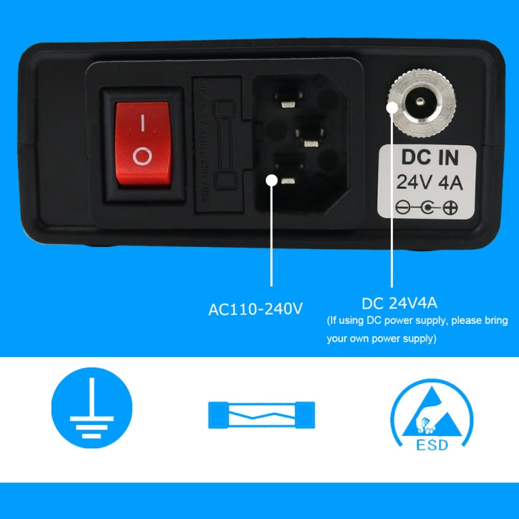 QUECOO 1.3 Inch Display Soldering Station with Handle, EU Plug (Q19+P9), EU Plug (Q19+M8), EU Plug (Q19+907), US Plug (Q19+P9), US Plug (Q19+M8), US Plug (Q19+907)