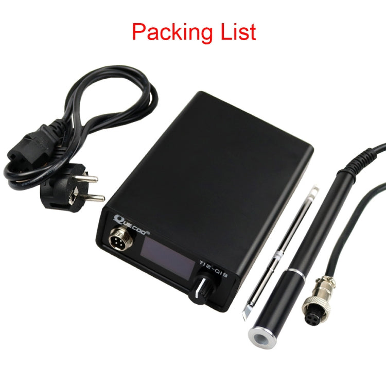 QUECOO 1.3 Inch Display Soldering Station with Handle, EU Plug (Q19+P9), EU Plug (Q19+M8), EU Plug (Q19+907), US Plug (Q19+P9), US Plug (Q19+M8), US Plug (Q19+907)