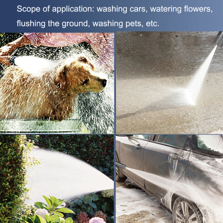 YYS-491 Aluminum Alloy Car Wash High Pressure Sprinkler Household Car Wash Tool Set, YYS-491