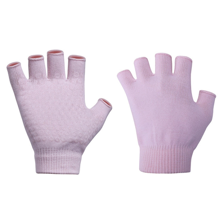 Ladies Non-Slip Fingerless Aerial Yoga Aid Gloves, Black, Purple, Rose Red, Gray, Orange, A2 Black, A2 Green, A2 Red, A2 Gray, A2 Beige, A3 Light Gray, A3 Light Purple, A3 Light Pink, A3 Light Blue, A3 Beige