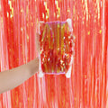 Candy Rain Curtain Festive Party Decoration Photo Background, 1x2M Orange Red, 1x2M Green, 1x2M Yellow, 1x2M Pink, 1x2M Purple, 1x2M Transparent, 1x2M Blue, 1x3M Orange Red, 1x3M Green, 1x3m Yellow, 1x3M Pink, 1x3M Purple, 1x3M Transparent, 1x3M Blue  ...