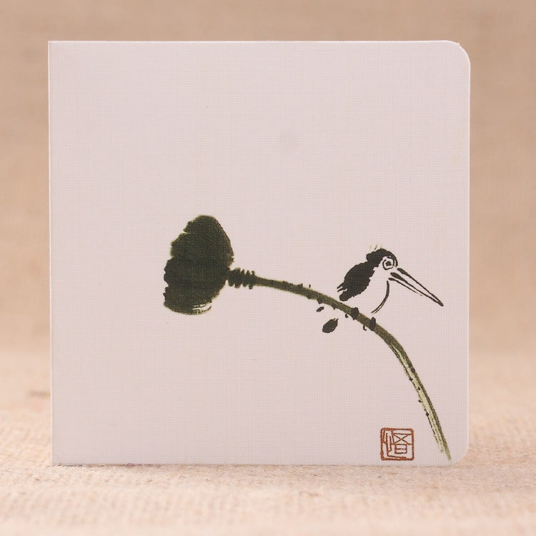 10 PCS Chinese Style Holiday Greeting Card