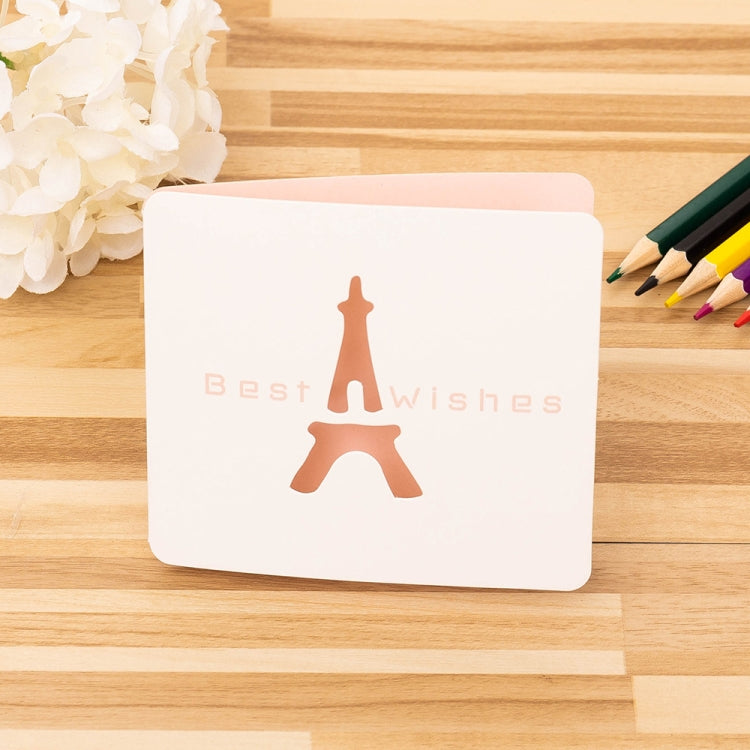 10 PCS Cute Hollow Cartoon Greeting Card, The Best Blessing, Dreams Come True, Happy Birthday, Happy Time, Flying to You, Life is Full of Gifts, Wish You all the Best, Thankful