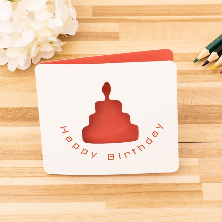 10 PCS Cute Hollow Cartoon Greeting Card, The Best Blessing, Dreams Come True, Happy Birthday, Happy Time, Flying to You, Life is Full of Gifts, Wish You all the Best, Thankful
