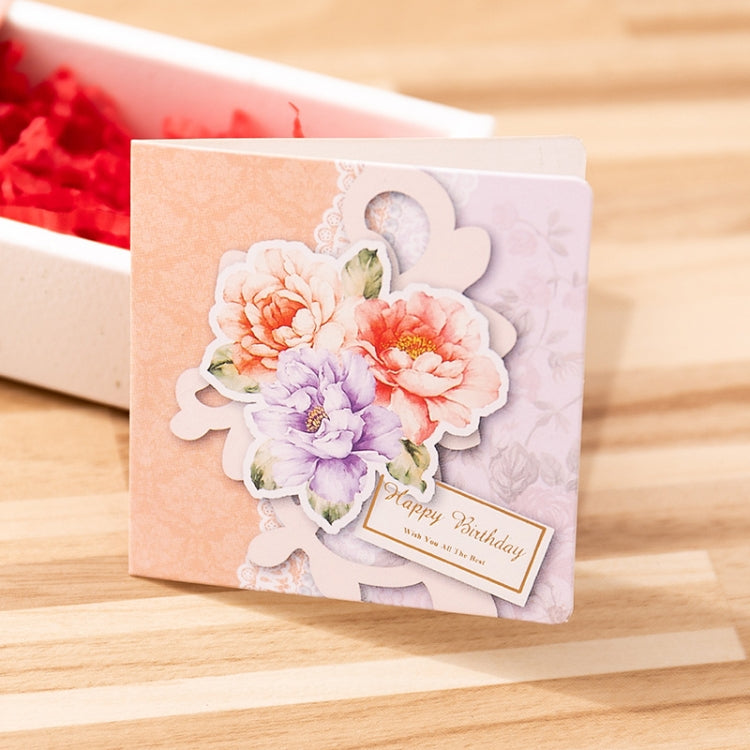 10 PCS Square Bronzing Color Print Thanks Greeting Cards, 1, 2, 3, 4, 5, 6, 7, 8, 9, 10, 11, 12, 13, 15, 17, 18, 21, 22, 23, 24