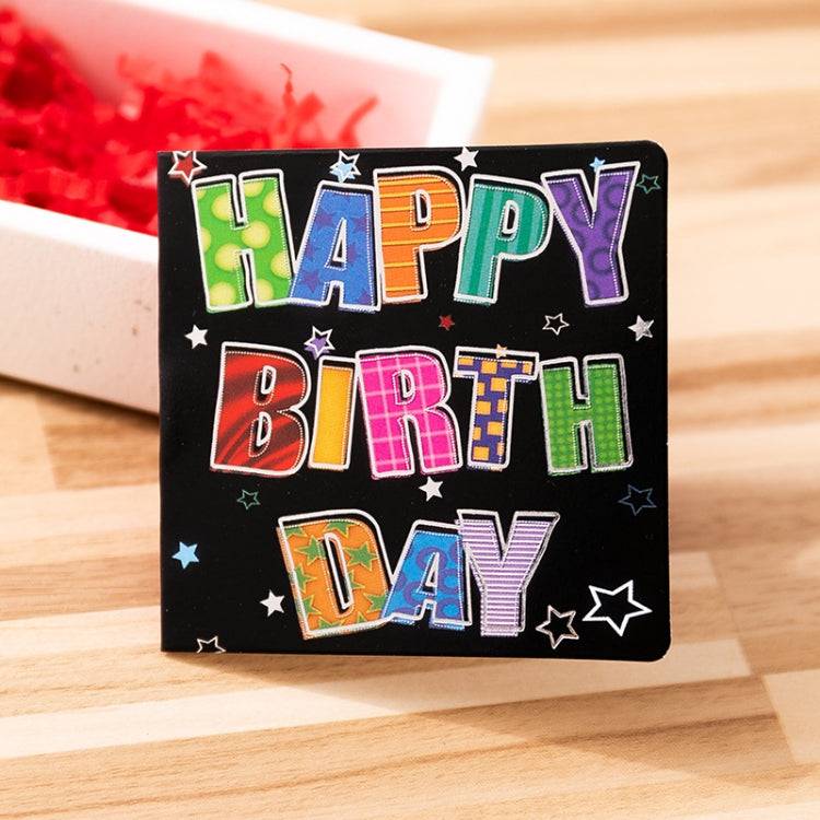 10 PCS Square Bronzing Color Print Thanks Greeting Cards, 1, 2, 3, 4, 5, 6, 7, 8, 9, 10, 11, 12, 13, 15, 17, 18, 21, 22, 23, 24