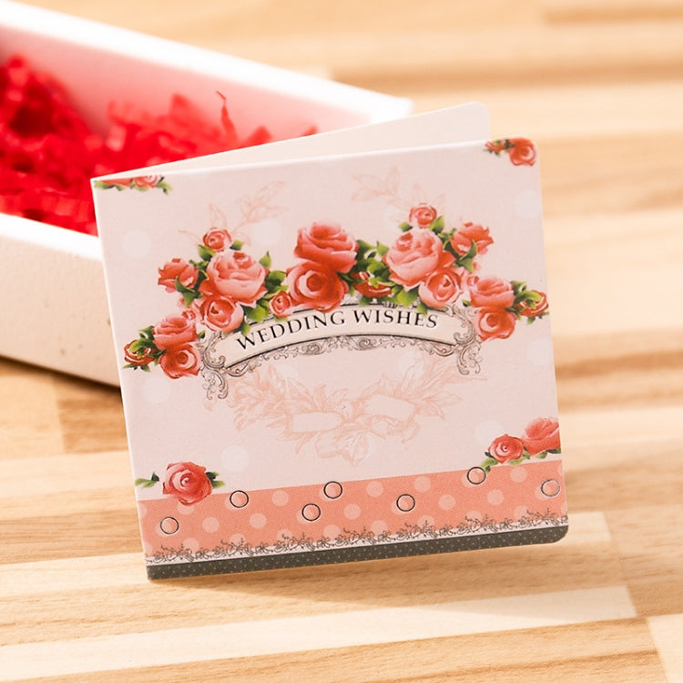 10 PCS Square Bronzing Color Print Thanks Greeting Cards, 1, 2, 3, 4, 5, 6, 7, 8, 9, 10, 11, 12, 13, 15, 17, 18, 21, 22, 23, 24