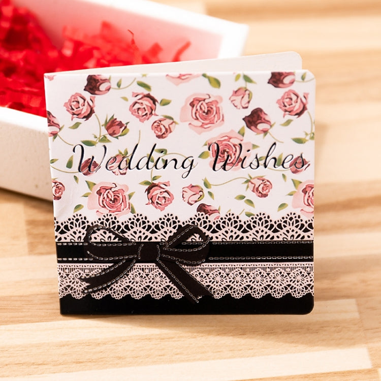 10 PCS Square Bronzing Color Print Thanks Greeting Cards, 1, 2, 3, 4, 5, 6, 7, 8, 9, 10, 11, 12, 13, 15, 17, 18, 21, 22, 23, 24