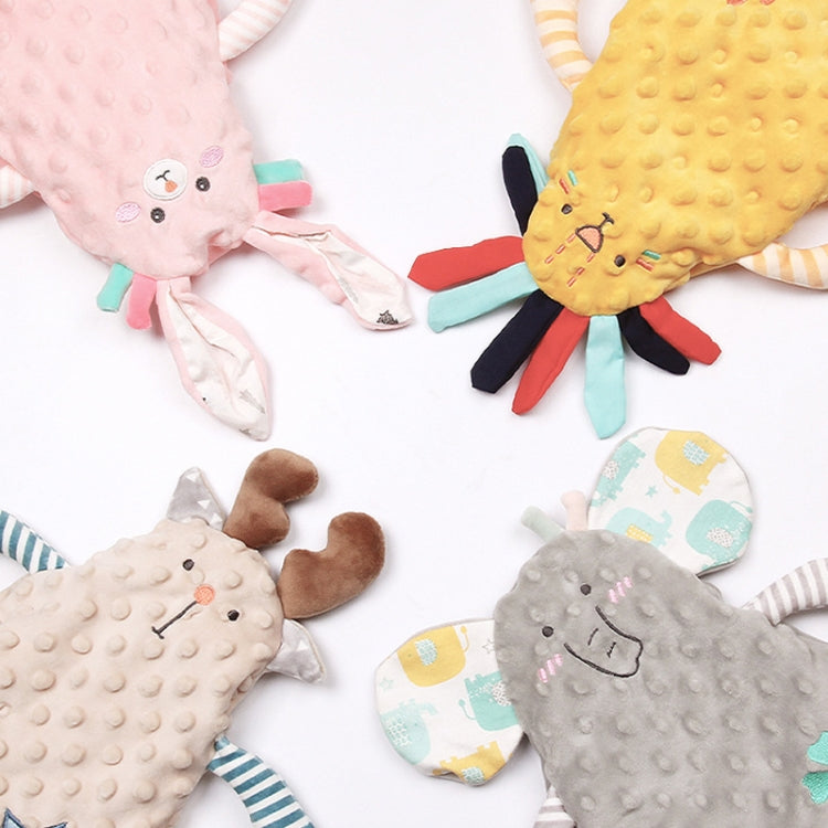 Baby Sleep Comforter Importable Plush Doll, 35cm(Lion), 35cm(Deer), 35cm(Elephant), 35cm(Rabbits)