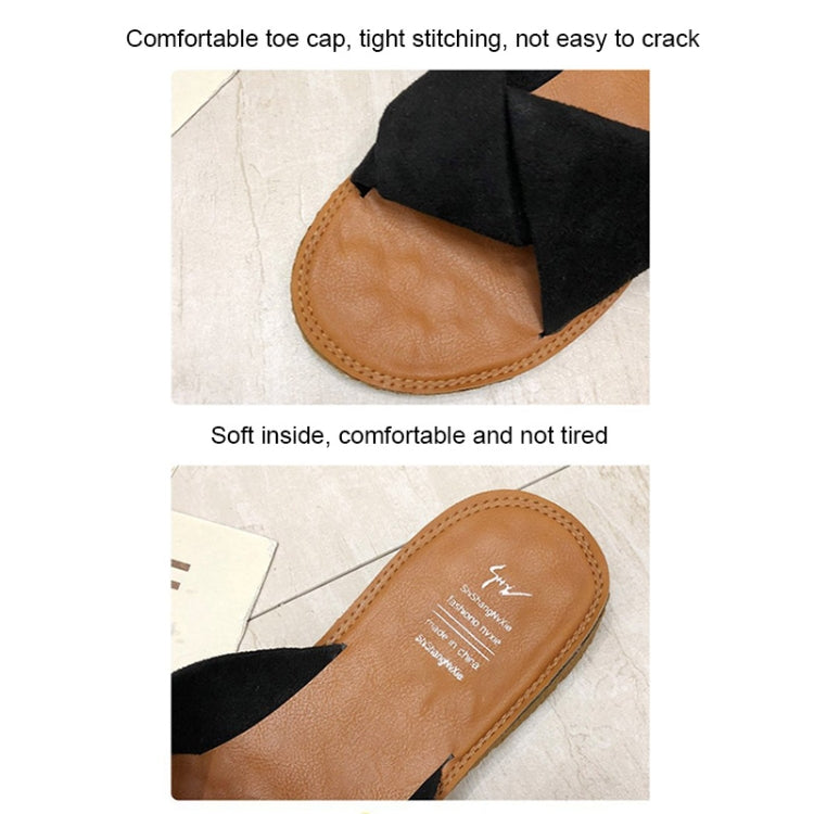 Summer Ladies Outdoor Flat Slippers, 35, 36, 37, 38, 39, 40