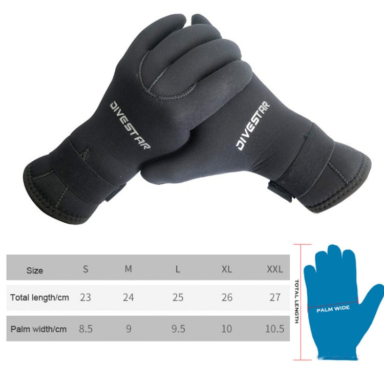 DIVESTAR Diving Gloves Cut & Stab Resistant Sports Gloves, 3mm  S, 3mm  M, 3mm  L, 3mm  XL, 5mm  S, 5mm  M, 5mm  L, 5mm  XL