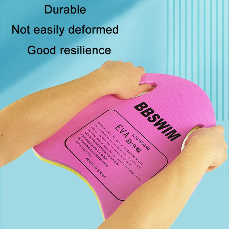 BBSWIM Swimming Aid EVA Float Board Children Backboard Swimming Equipment, EVA Float Board(Blue), EVA Float Board(Green), EVA Float Board(Pink), EVA Float Board(Orange)