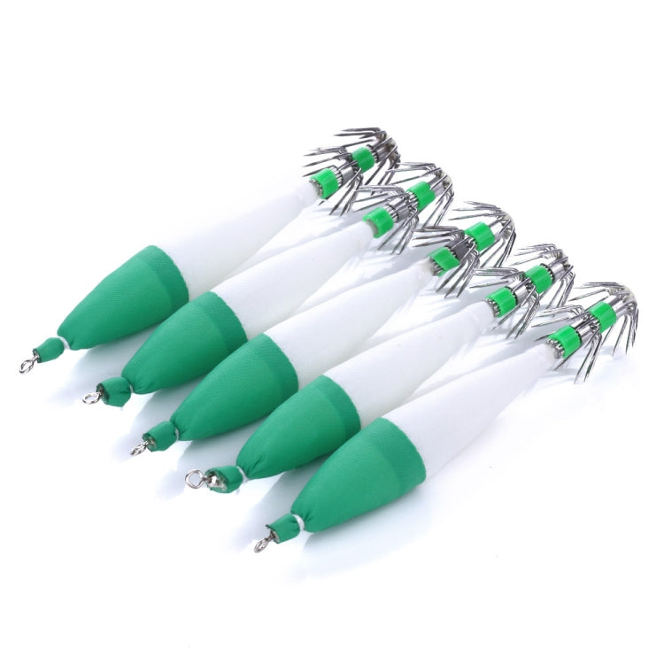 5 PCS / Bag HENGJIA SJ001 Luminous Explosion Squid Hook Deep Sea Fishing Fake Bait, SJ001 (1), SJ001 (2), SJ001 (3), SJ001 (4), SJ001 (5)