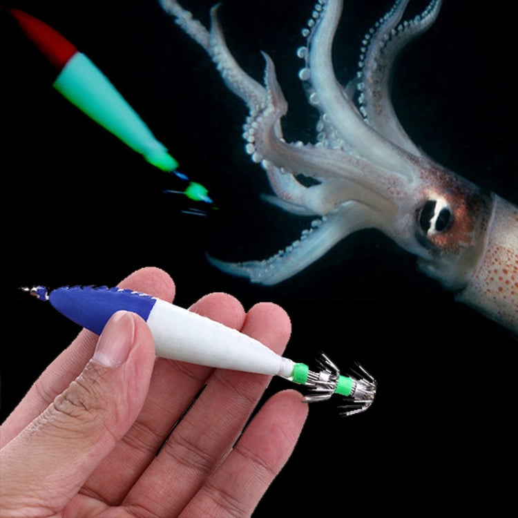 5 PCS / Bag HENGJIA SJ001 Luminous Explosion Squid Hook Deep Sea Fishing Fake Bait, SJ001 (1), SJ001 (2), SJ001 (3), SJ001 (4), SJ001 (5)