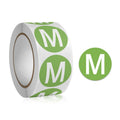 10 PCS Clothing Shoes & Hats Size Model Label Round Sticker, A-446, A-447, A-448, A-449, A-450, A-451, A-452, A-453, A-454, A-455, A-456, A-457, A-444, A-445