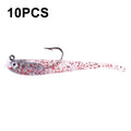 10 PCS HENGJIA 7cm 5g Fork Tail Pack Fish Sea Fishing Tools Luya Bait, 7cm 5g 1, 7cm 5g 2, 7cm 5g 3, 7cm 5g 4, 7cm 5g 5