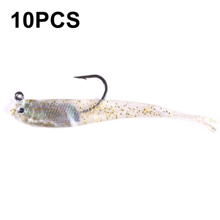 10 PCS HENGJIA 7cm 5g Fork Tail Pack Fish Sea Fishing Tools Luya Bait, 7cm 5g 1, 7cm 5g 2, 7cm 5g 3, 7cm 5g 4, 7cm 5g 5