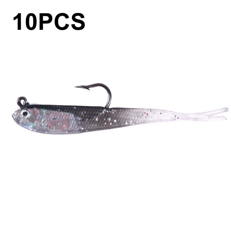 10 PCS HENGJIA 7cm 5g Fork Tail Pack Fish Sea Fishing Tools Luya Bait, 7cm 5g 1, 7cm 5g 2, 7cm 5g 3, 7cm 5g 4, 7cm 5g 5