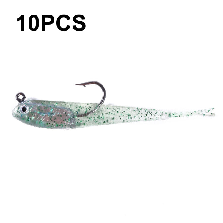 10 PCS HENGJIA 7cm 5g Fork Tail Pack Fish Sea Fishing Tools Luya Bait, 7cm 5g 1, 7cm 5g 2, 7cm 5g 3, 7cm 5g 4, 7cm 5g 5