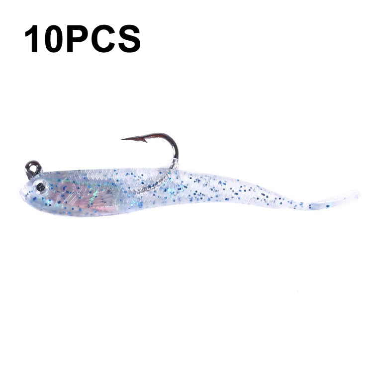 10 PCS HENGJIA 7cm 5g Fork Tail Pack Fish Sea Fishing Tools Luya Bait, 7cm 5g 1, 7cm 5g 2, 7cm 5g 3, 7cm 5g 4, 7cm 5g 5