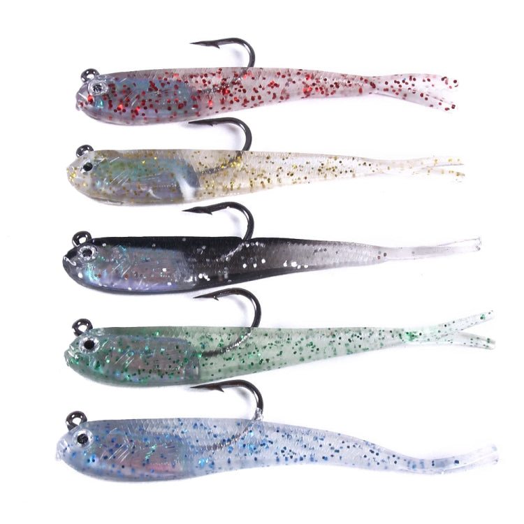10 PCS HENGJIA 7cm 5g Fork Tail Pack Fish Sea Fishing Tools Luya Bait, 7cm 5g 1, 7cm 5g 2, 7cm 5g 3, 7cm 5g 4, 7cm 5g 5