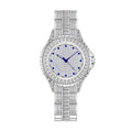 BS Bee Sister FA1686 Diamond Inlaid Ladies Watch Jewelry Chain Watch, Silver, Silver Golden, Gold