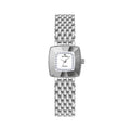 BS Bee Sister  FA1197  Square Dial Stainless Steel Strap Ladies Simple Watch, Silver, Gold