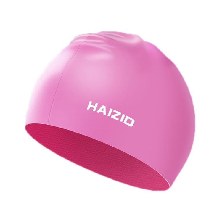HAIZID Silicone Waterproof Oversized Swimming Cap, Black 50g, Gray 50g, White 50g, Blue 50g, Rose Red 50g, Pink 50g, Black 55g, Gray 55g, White 55g, Blue 55g, Rose Red 55g, Pink 55g, Black 60g, Gray 60g, White 60g, Blue 60g, Rose Red 60g, Pink 60g